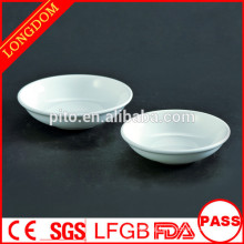 Factory direct wholesale round porcelain sauce dish